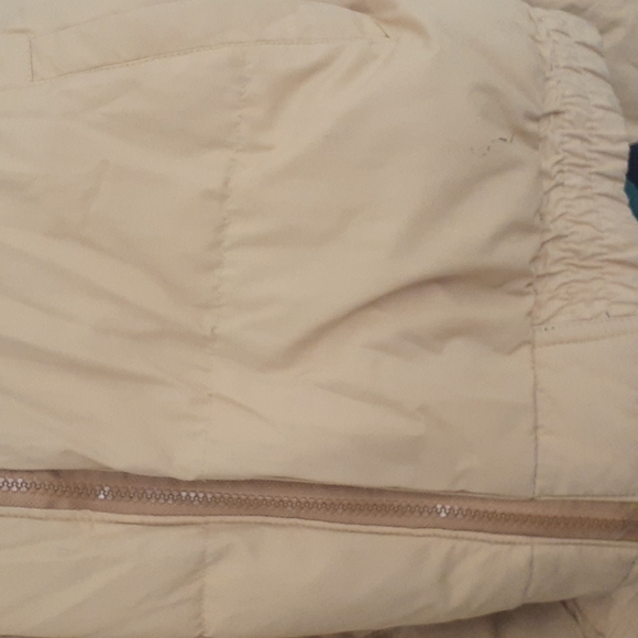 STROH MANN REVERSIBLE Puffer TAN GREEN SKI Snow Winter JACKET M L - Picture 8 of 9